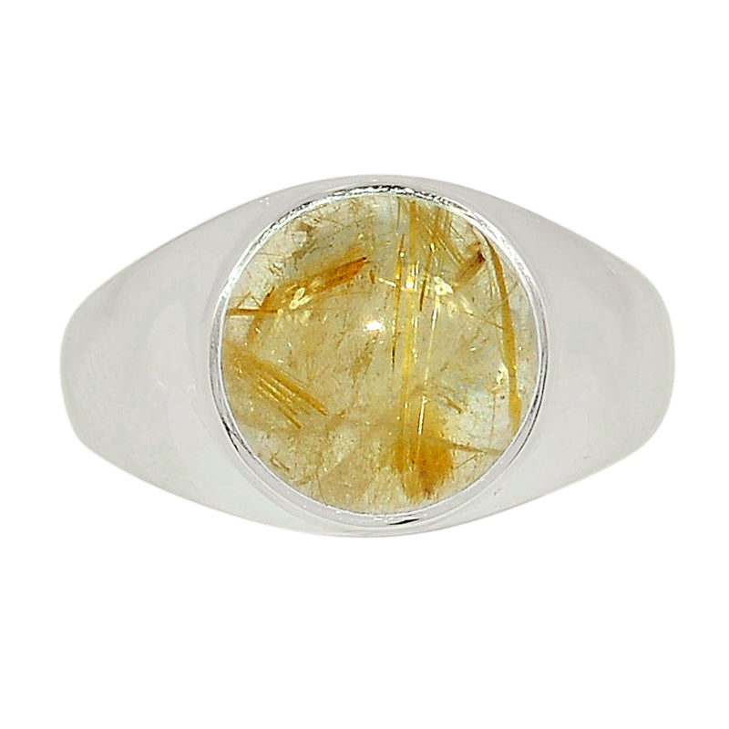 Solid - Golden Rutile Ring - GRUR1414