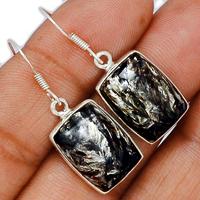 Golden Seraphinite Earring-GSPE25