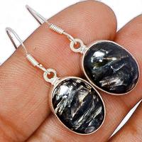 Golden Seraphinite Earring-GSPE32