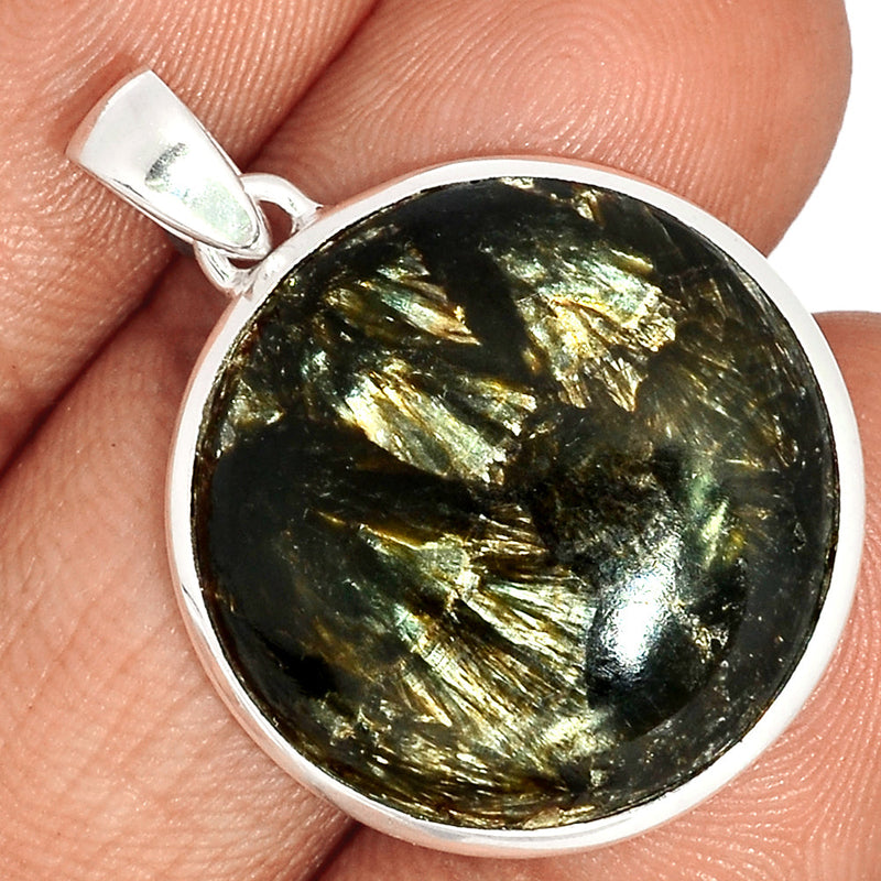 1.3" Golden Seraphinite Pendants - GSPP536