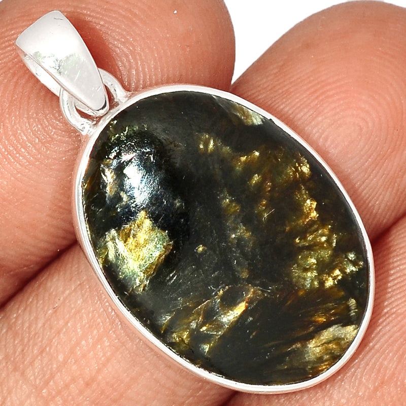 1.3" Golden Seraphinite Pendants - GSPP539