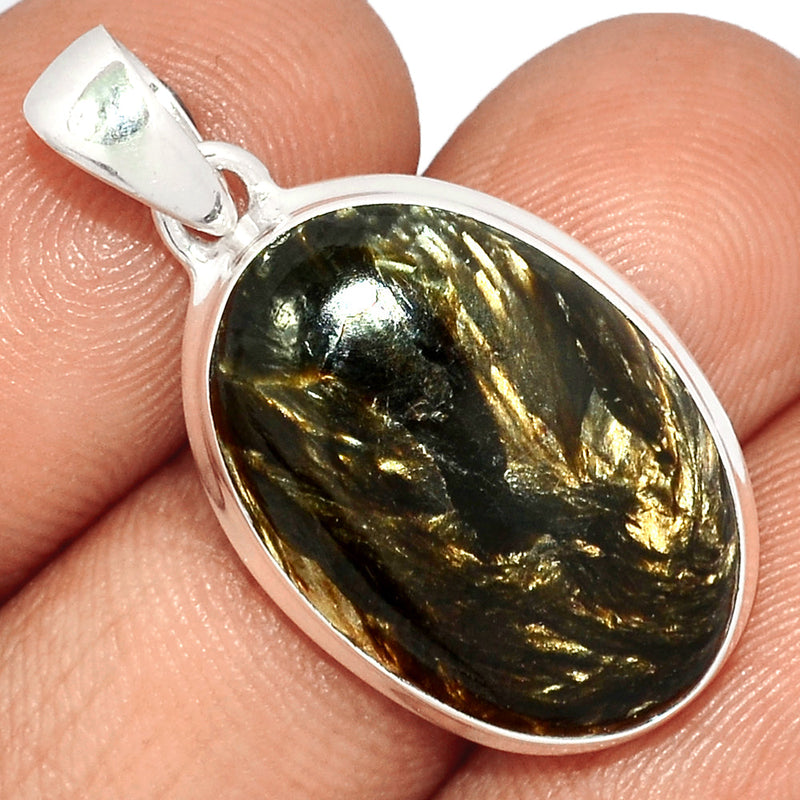 1.3" Golden Seraphinite Pendants - GSPP561