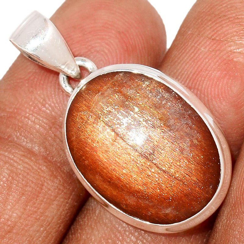 1.2" Golden Sun Stone - Pendants - GSSP200
