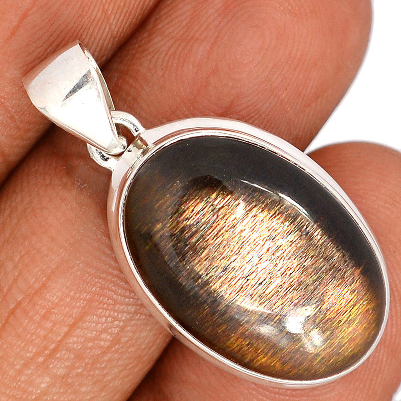 1.3" Golden Sun Stone Pendants - GSSP276