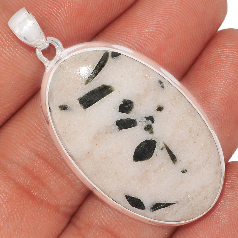 2" Green Tourmaline In Quartz Cabochon Pendants - GTCP146