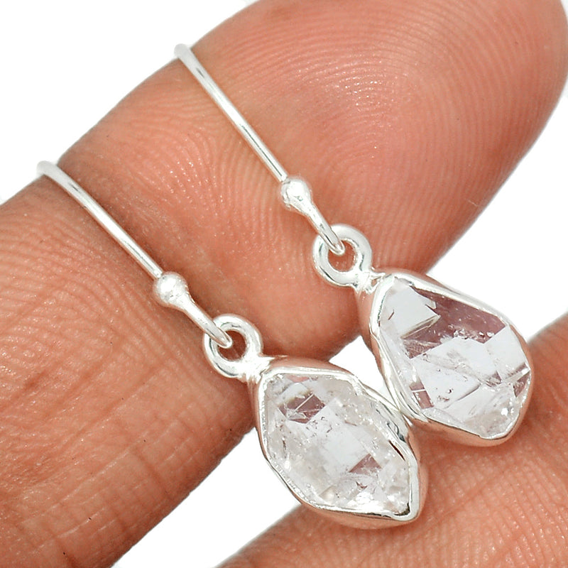 1.1" Herkimer Diamond Earrings - HKDE897