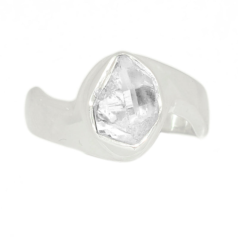 Solid - Herkimer Diamond Ring - HKDR3529
