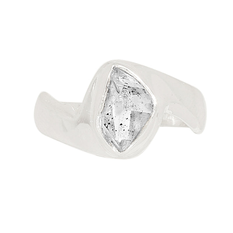 Solid - Herkimer Diamond Ring - HKDR3776