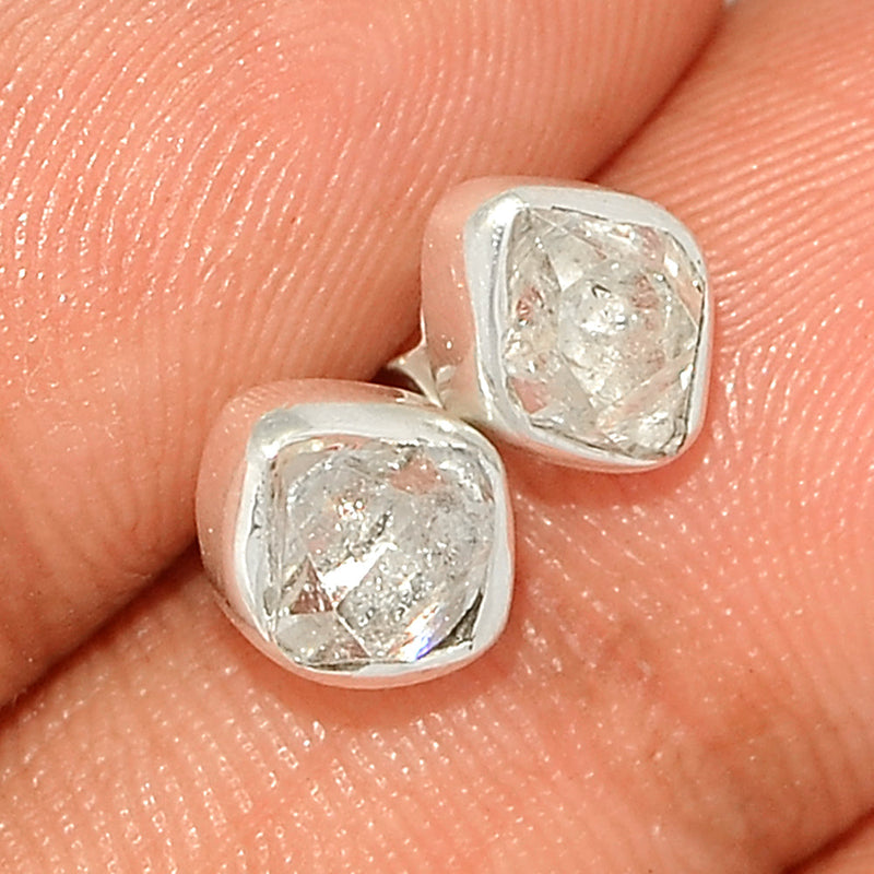 Herkimer Diamond Studs - HKDS401