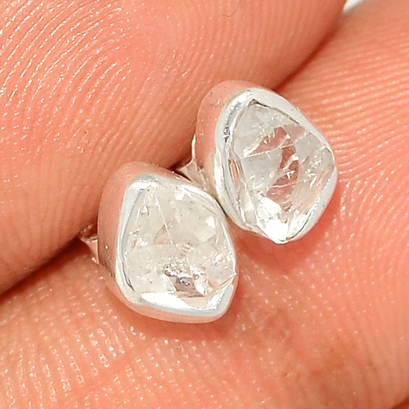 Herkimer Diamond Studs - HKDS407