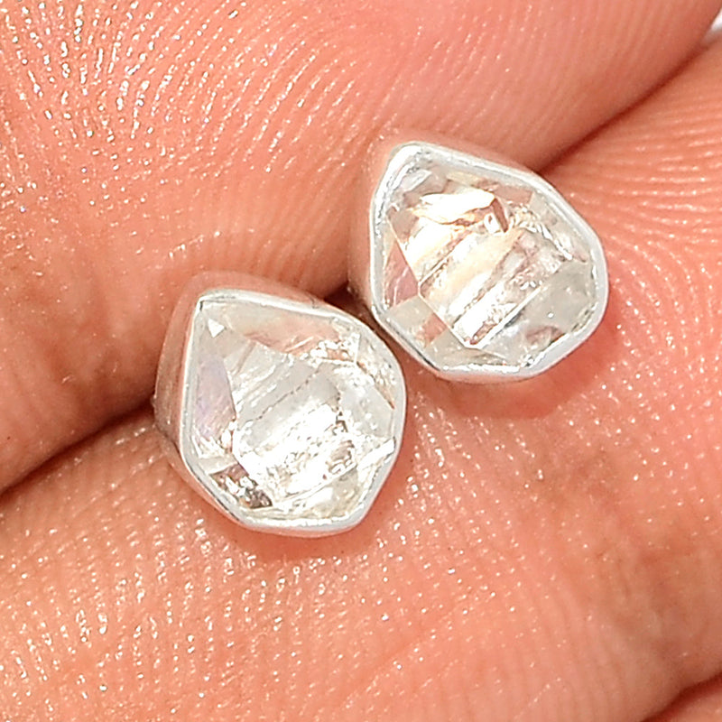 Herkimer Diamond Studs - HKDS411