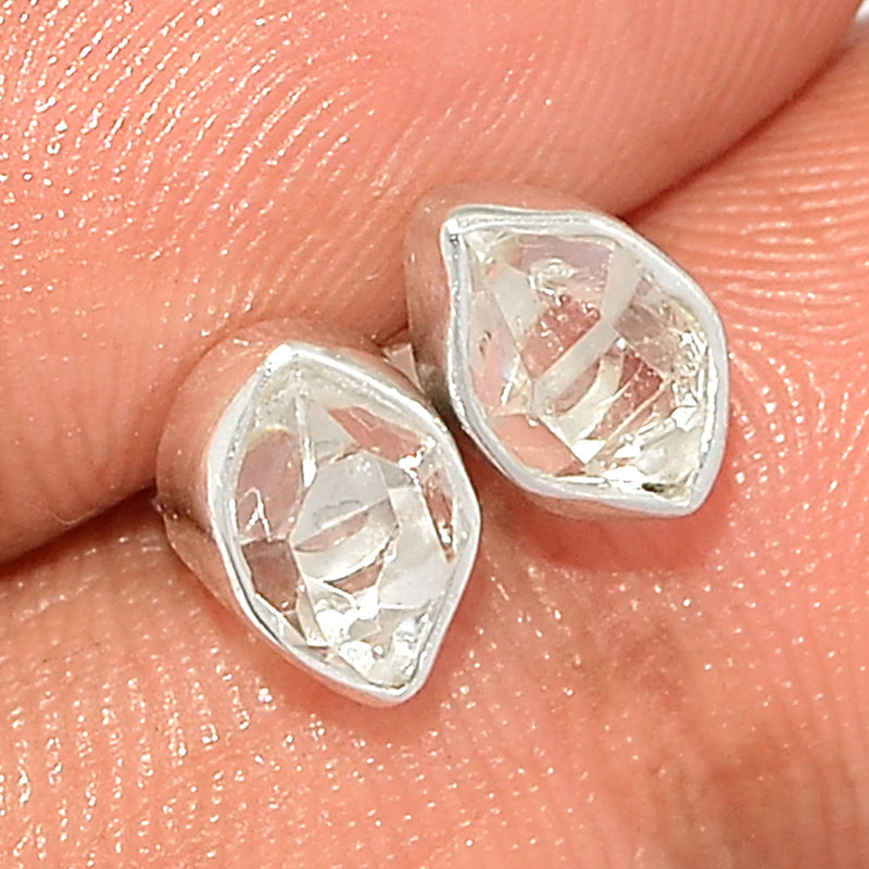 Herkimer Diamond Studs - HKDS417