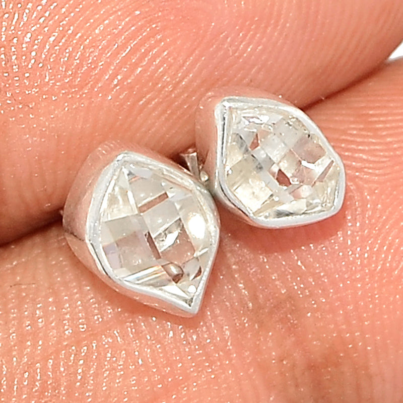 Herkimer Diamond Studs - HKDS426