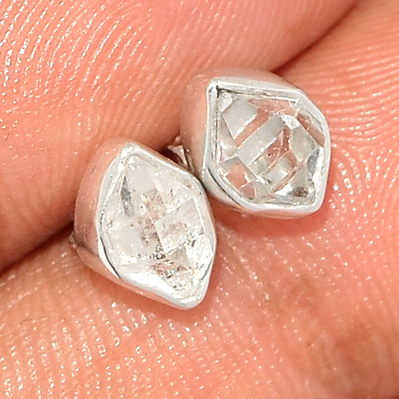 Herkimer Diamond Studs - HKDS428