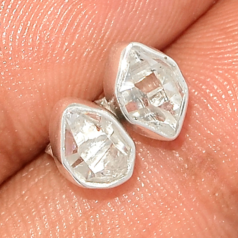 Herkimer Diamond Studs - HKDS429