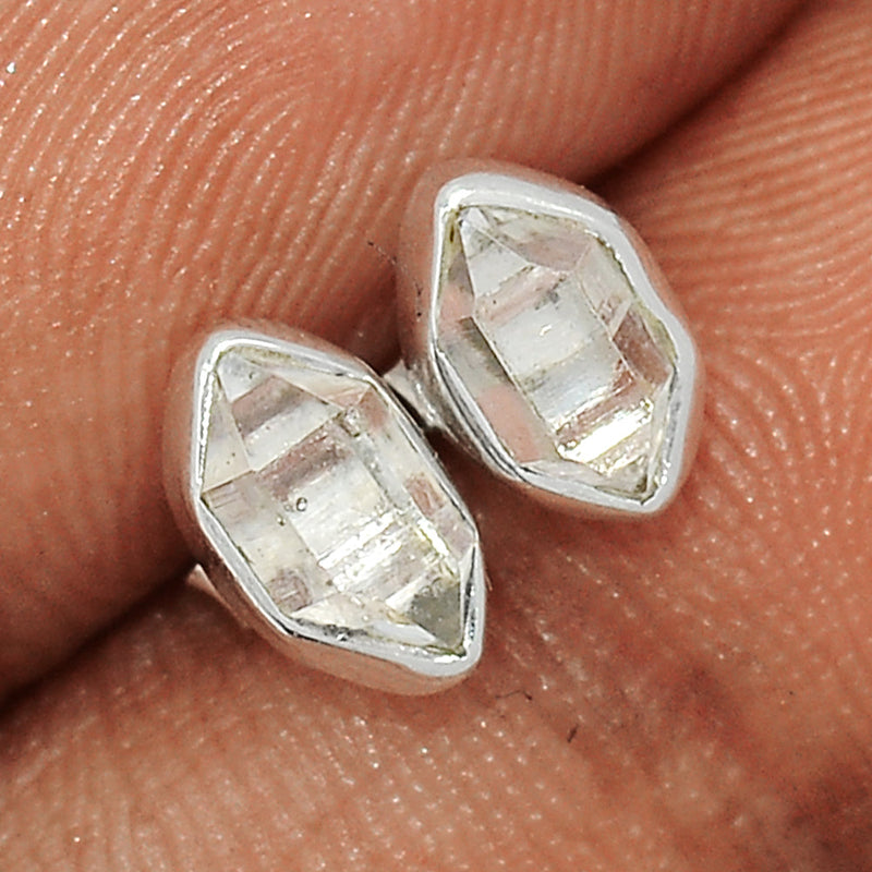 Herkimer Diamond Studs - HKDS442