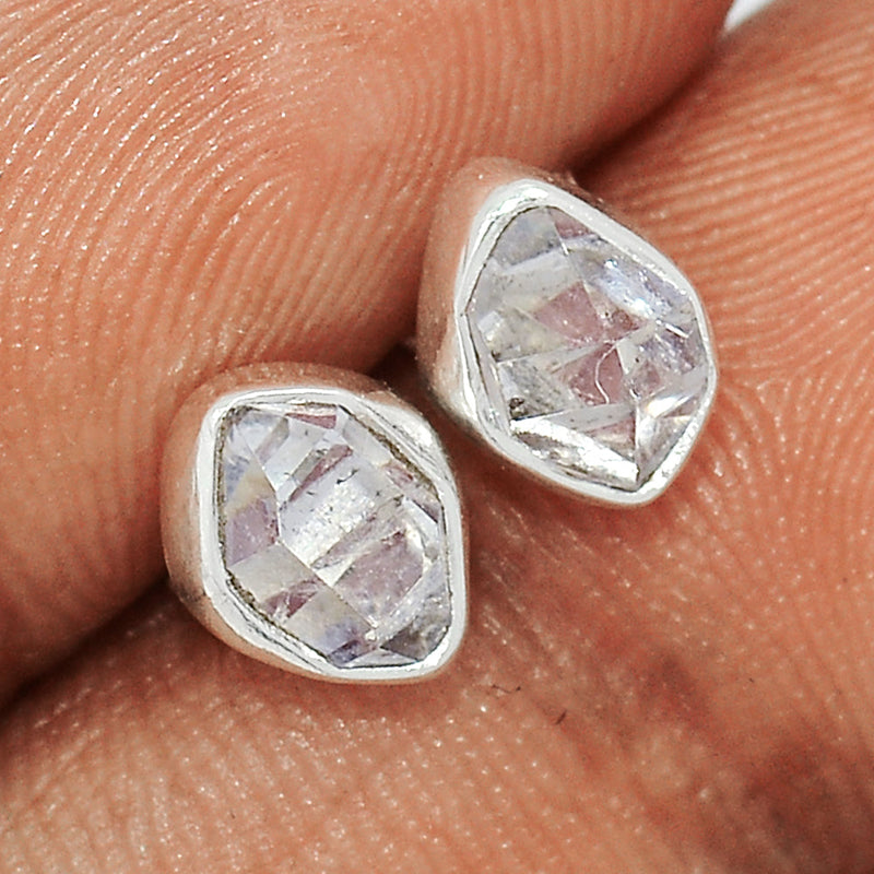 Herkimer Diamond Studs - HKDS443