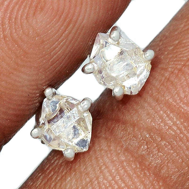 Claw - Herkimer Diamond Studs - HKDS478