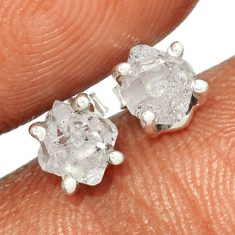 Claw - Herkimer Diamond Studs - HKDS521