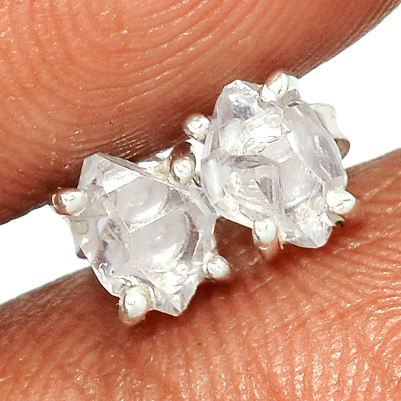 Claw - Herkimer Diamond Studs - HKDS533