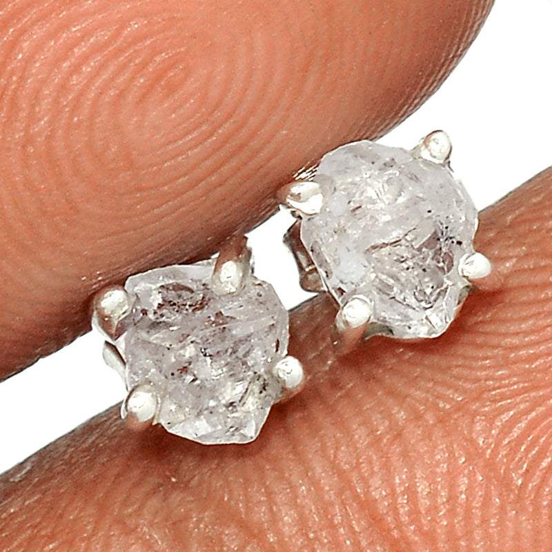 Claw - Herkimer Diamond Studs - HKDS551