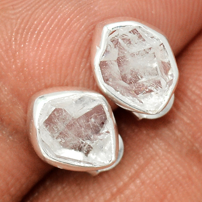 Herkimer Diamond Studs - HKDS605