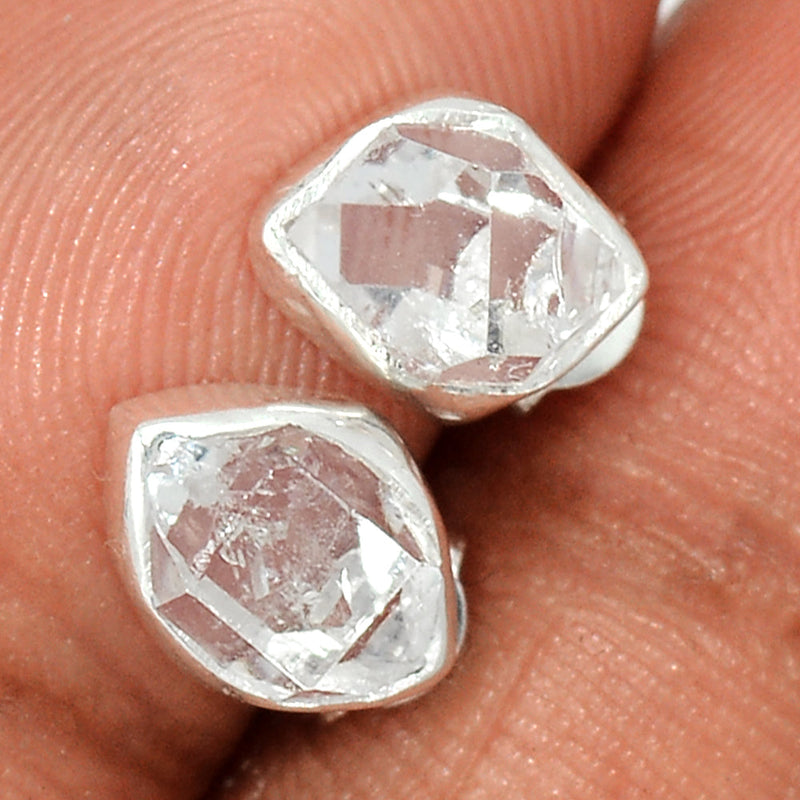 Herkimer Diamond Studs - HKDS609