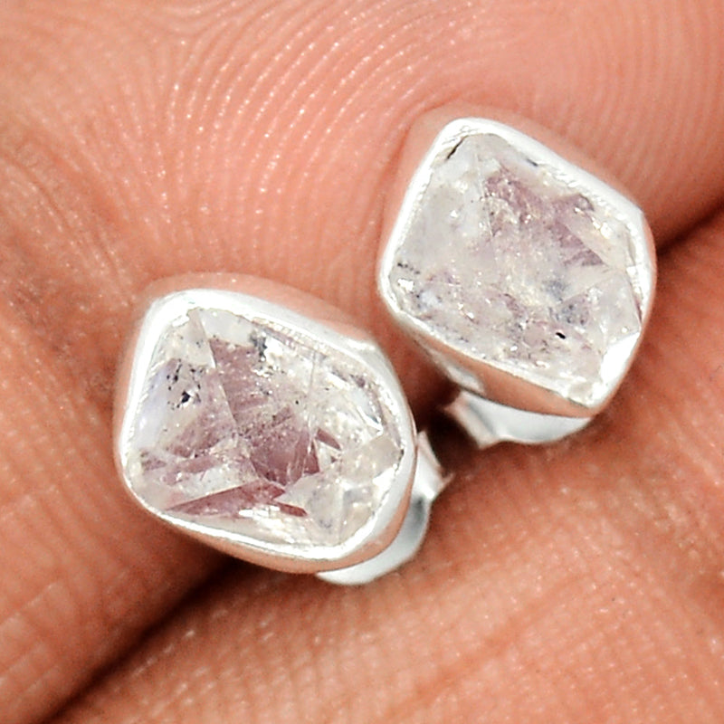 Herkimer Diamond Studs - HKDS610