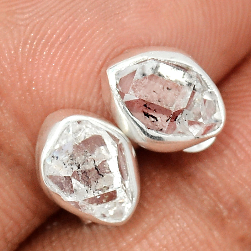 Herkimer Diamond Studs - HKDS611