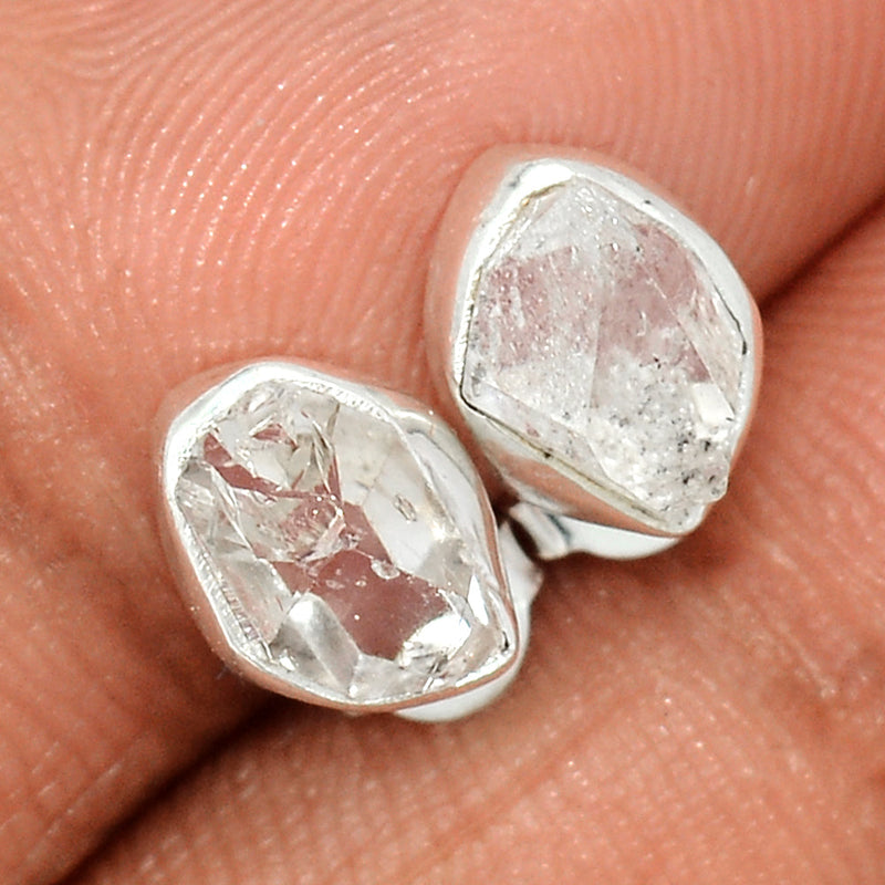 Herkimer Diamond Studs - HKDS614