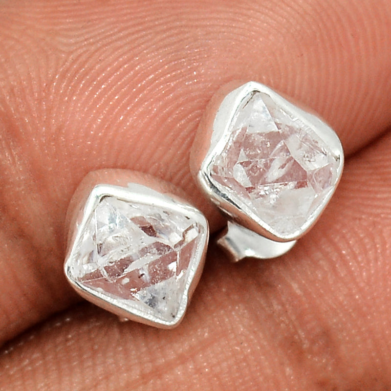 Herkimer Diamond Studs - HKDS615