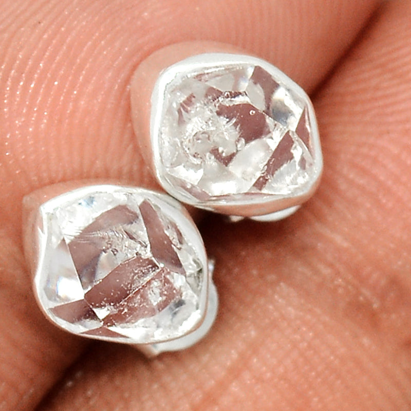 Herkimer Diamond Studs - HKDS616