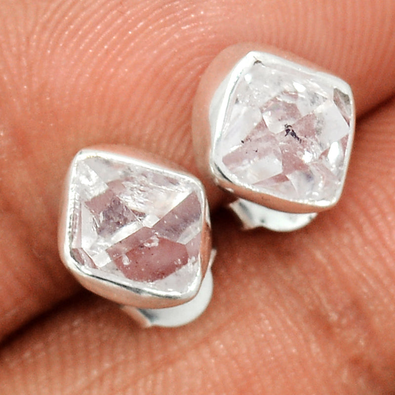 Herkimer Diamond Studs - HKDS618