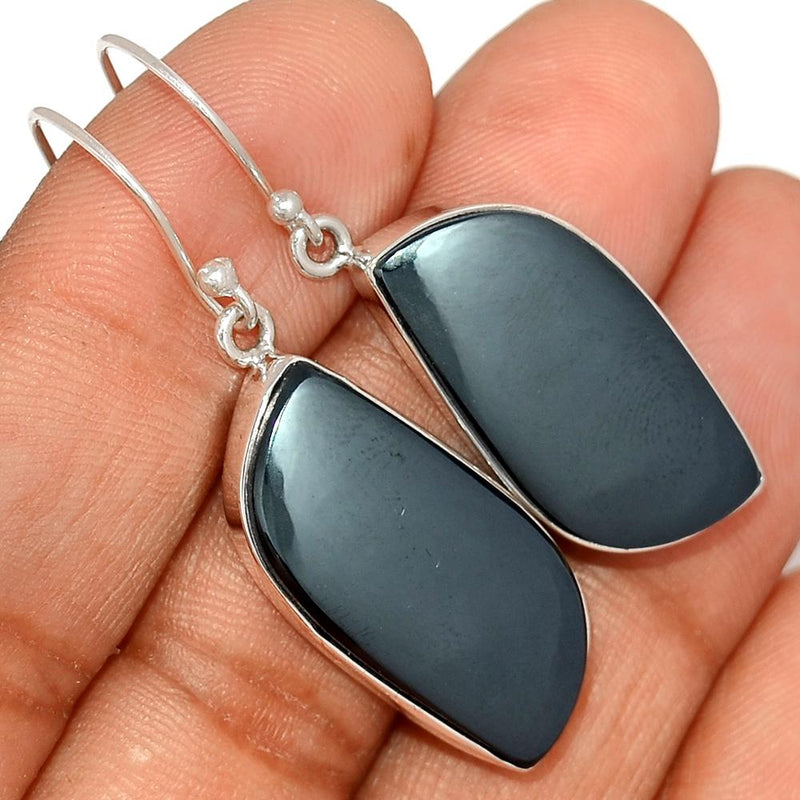 1.7" Hematite Earrings - HMTE135