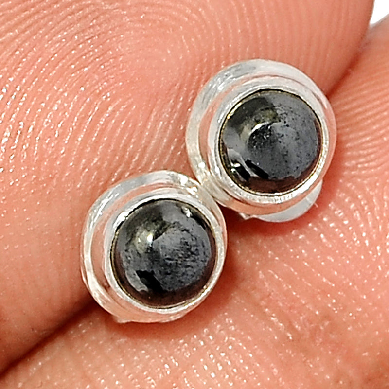 Hematite Studs - HMTS94