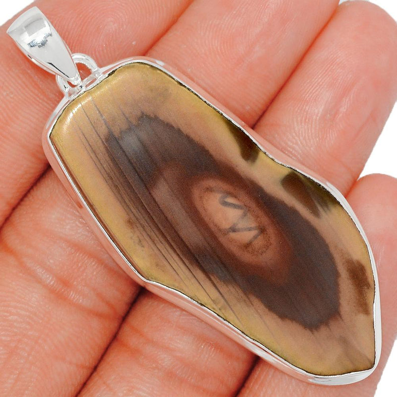 2.5" Imperial Jasper Slice Pendants - IJSP288