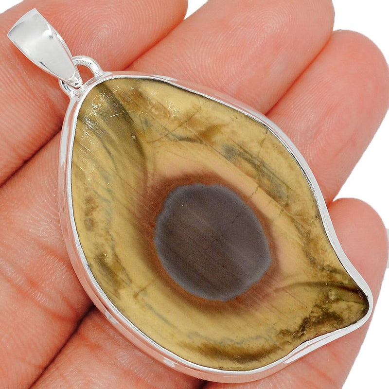 2.2" Imperial Jasper Slice Pendants - IJSP294