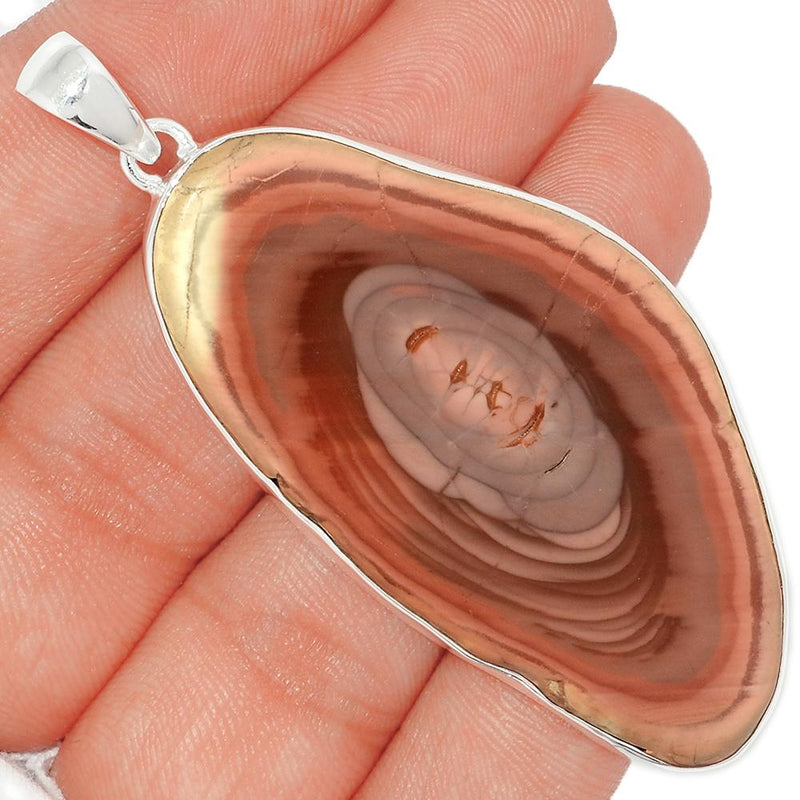 2.7" Imperial Jasper Slice Pendants - IJSP342