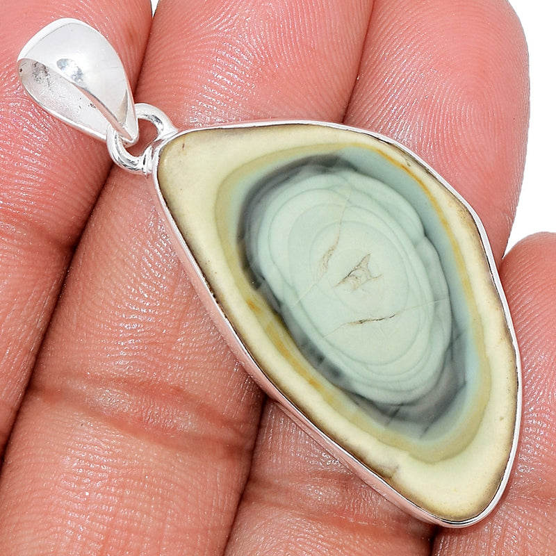 2" Imperial Jasper Slice Pendants - IJSP361