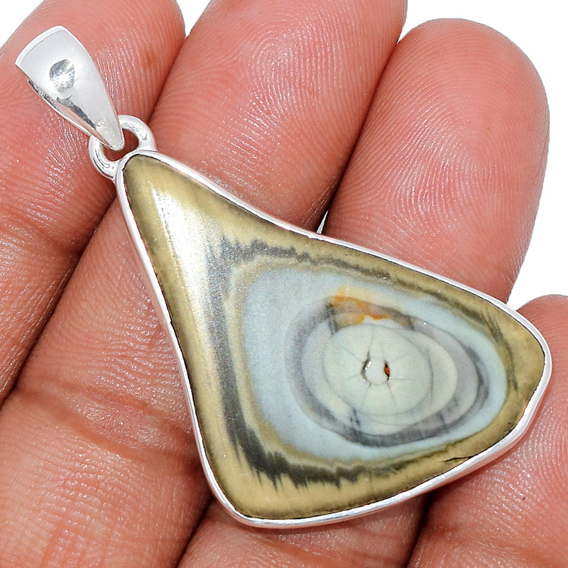 2" Imperial Jasper Slice Pendants - IJSP378