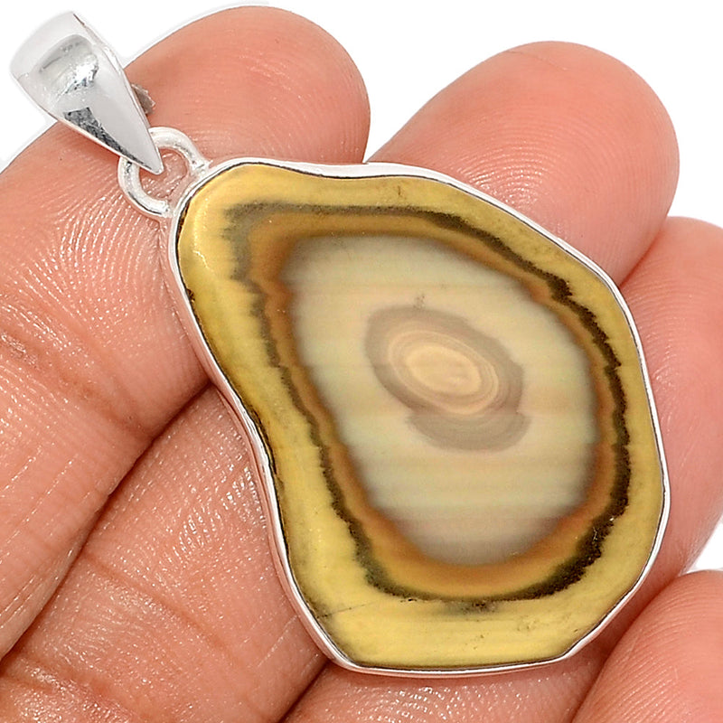 2" Imperial Jasper Slice Pendants - IJSP409