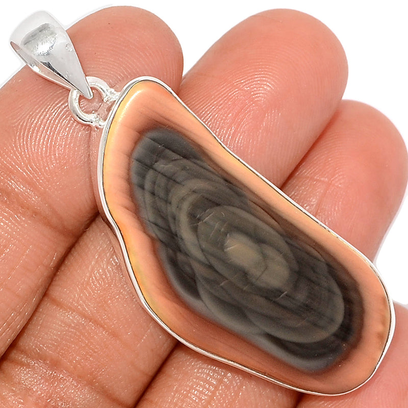 2.2" Imperial Jasper Slice Pendants - IJSP421