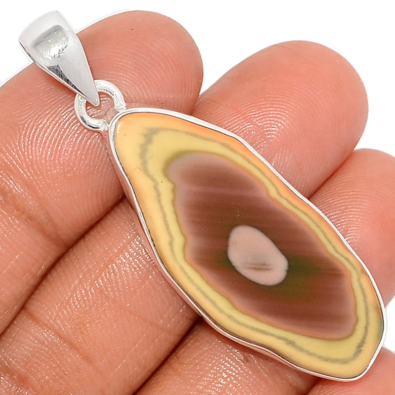 2.1" Imperial Jasper Slice Pendants - IJSP427