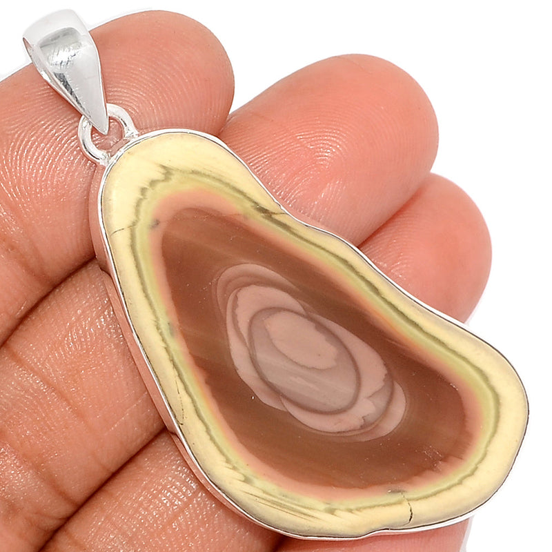 2.5" Imperial Jasper Slice Pendants - IJSP431