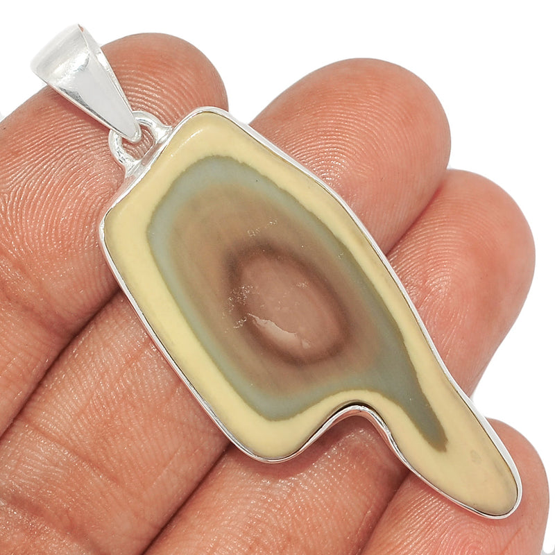 2.2" Imperial Jasper Slice Pendants - IJSP437