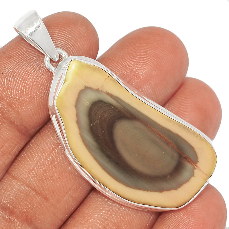 2" Imperial Jasper Slice Pendants - IJSP440