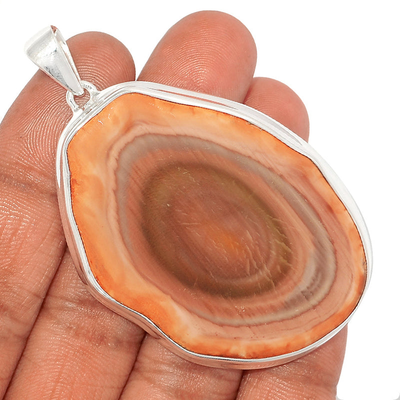 2.6" Imperial Jasper Slice Pendants - IJSP442