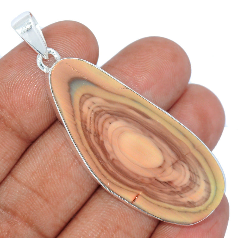 2.2" Imperial Jasper Slice Pendants - IJSP462