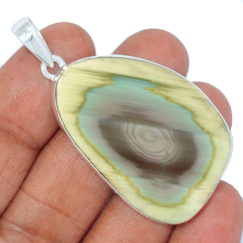 2.1" Imperial Jasper Slice Pendants - IJSP468