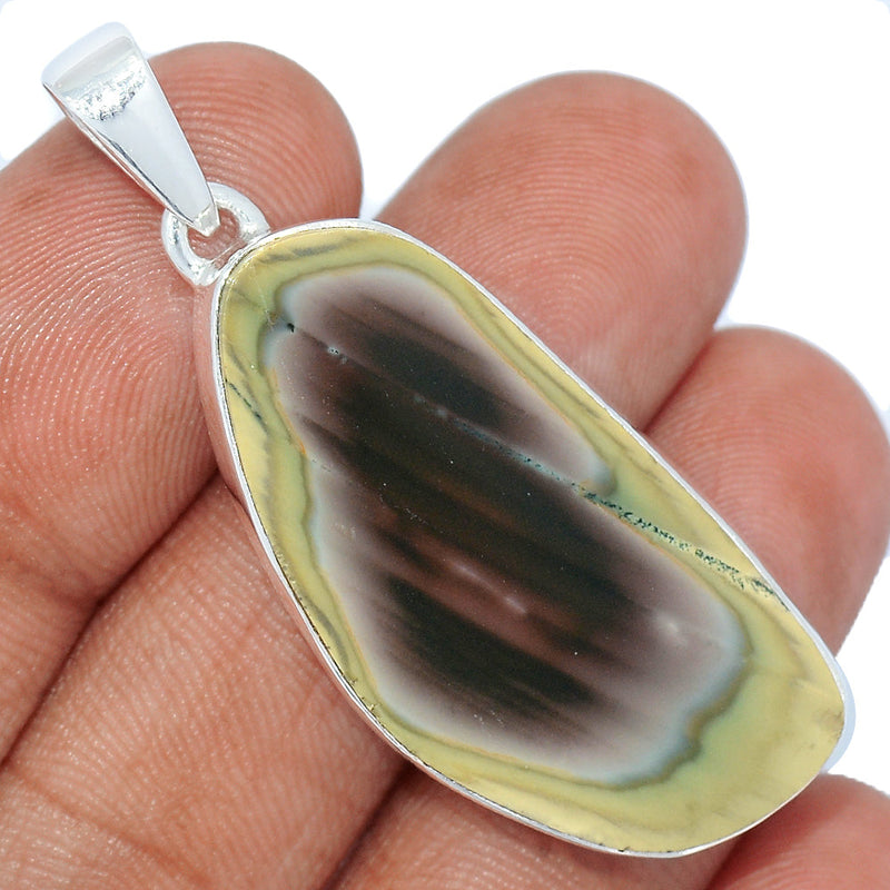 2" Imperial Jasper Slice Pendants - IJSP472